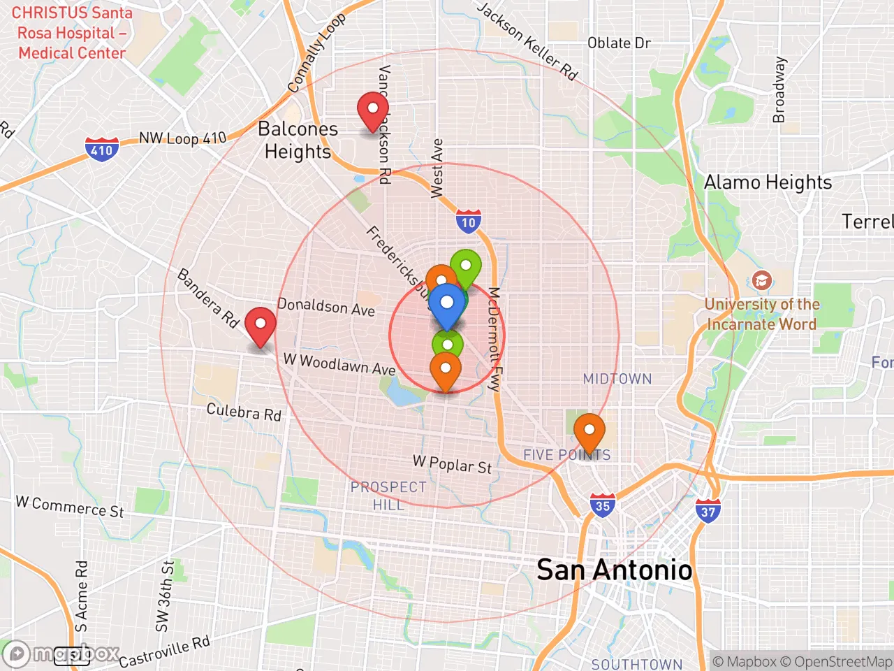 Hood Index scan area