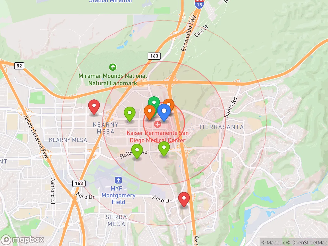 Hood Index scan area