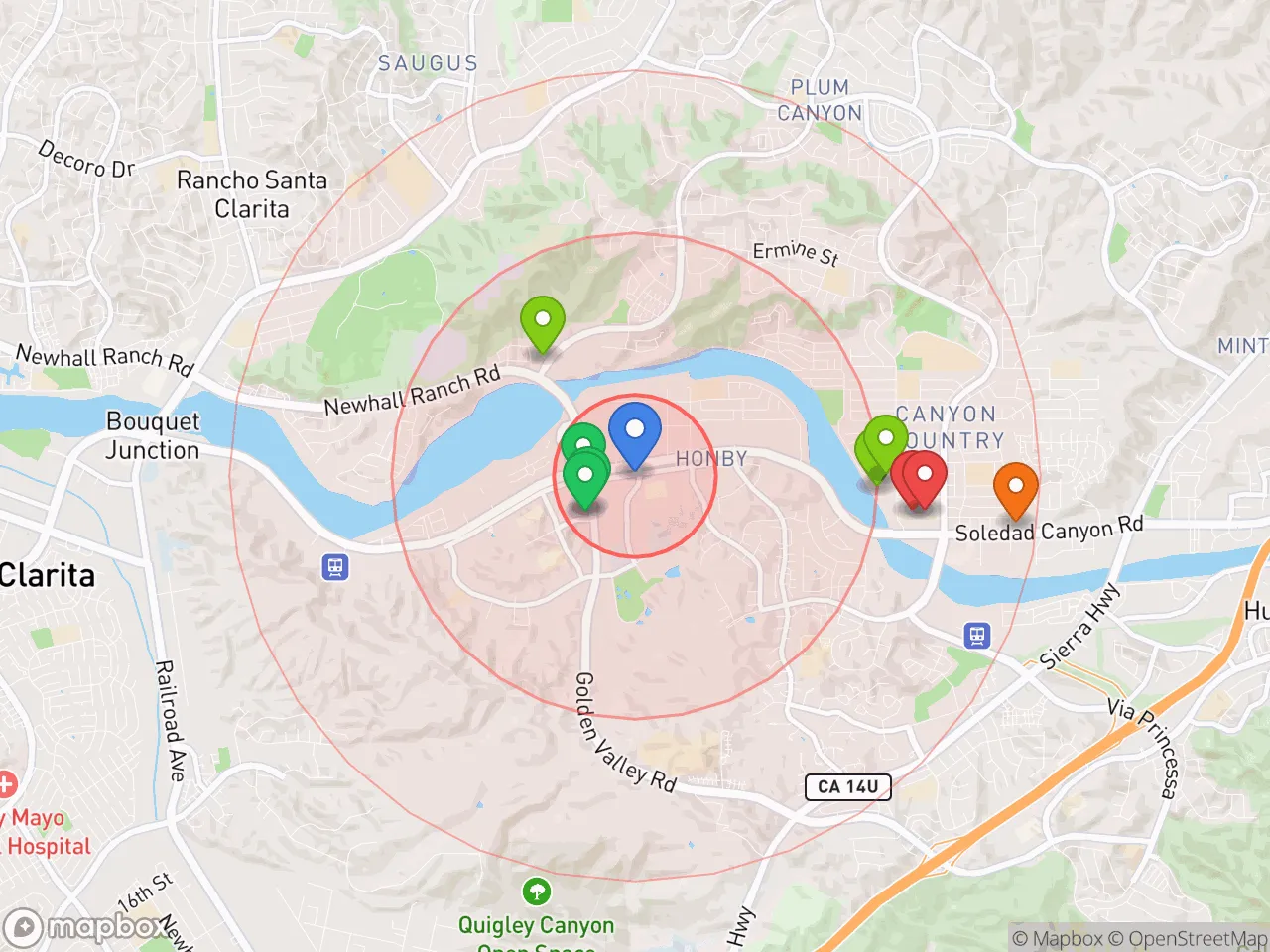 Hood Index scan area