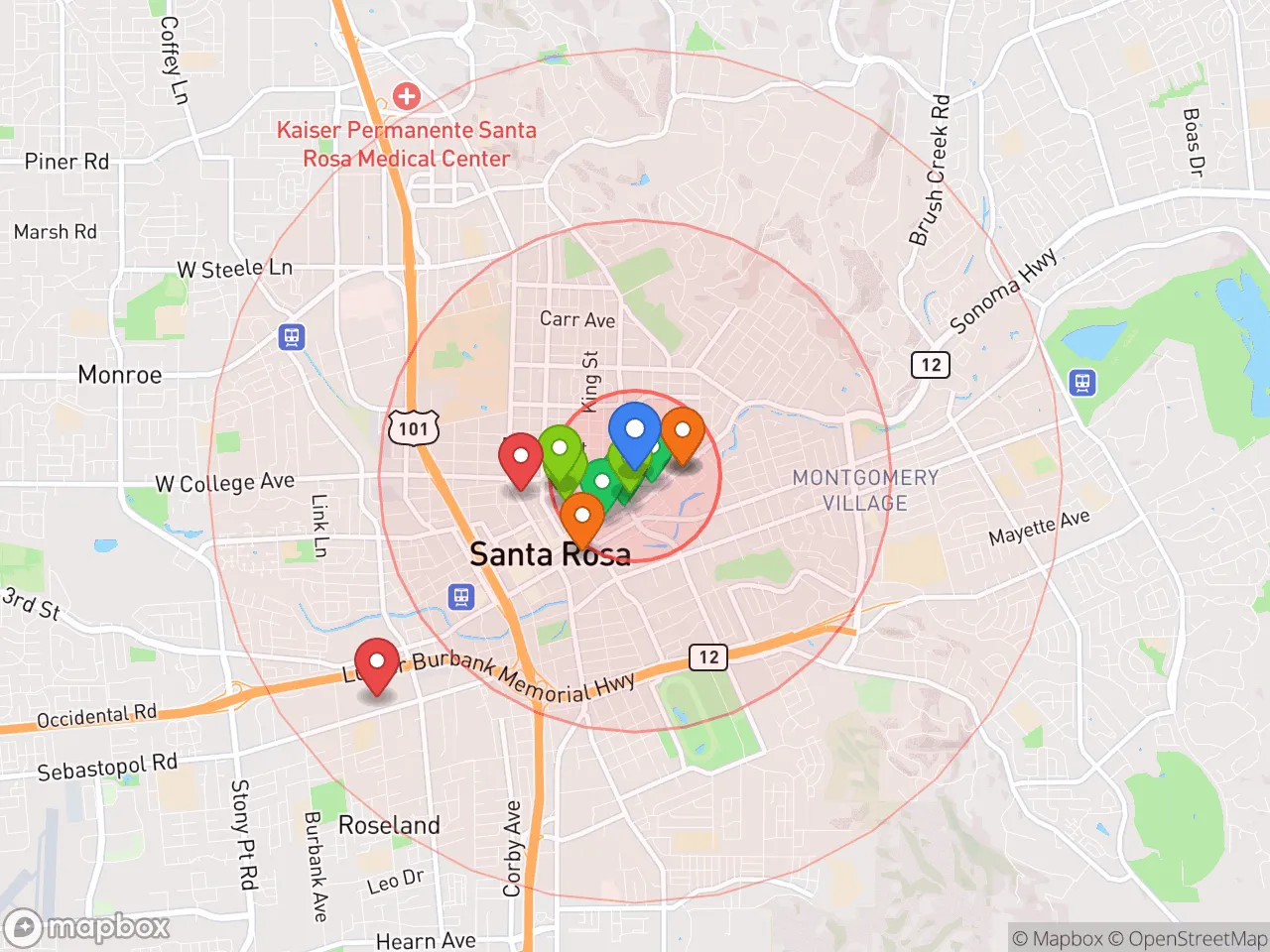 Hood Index scan area