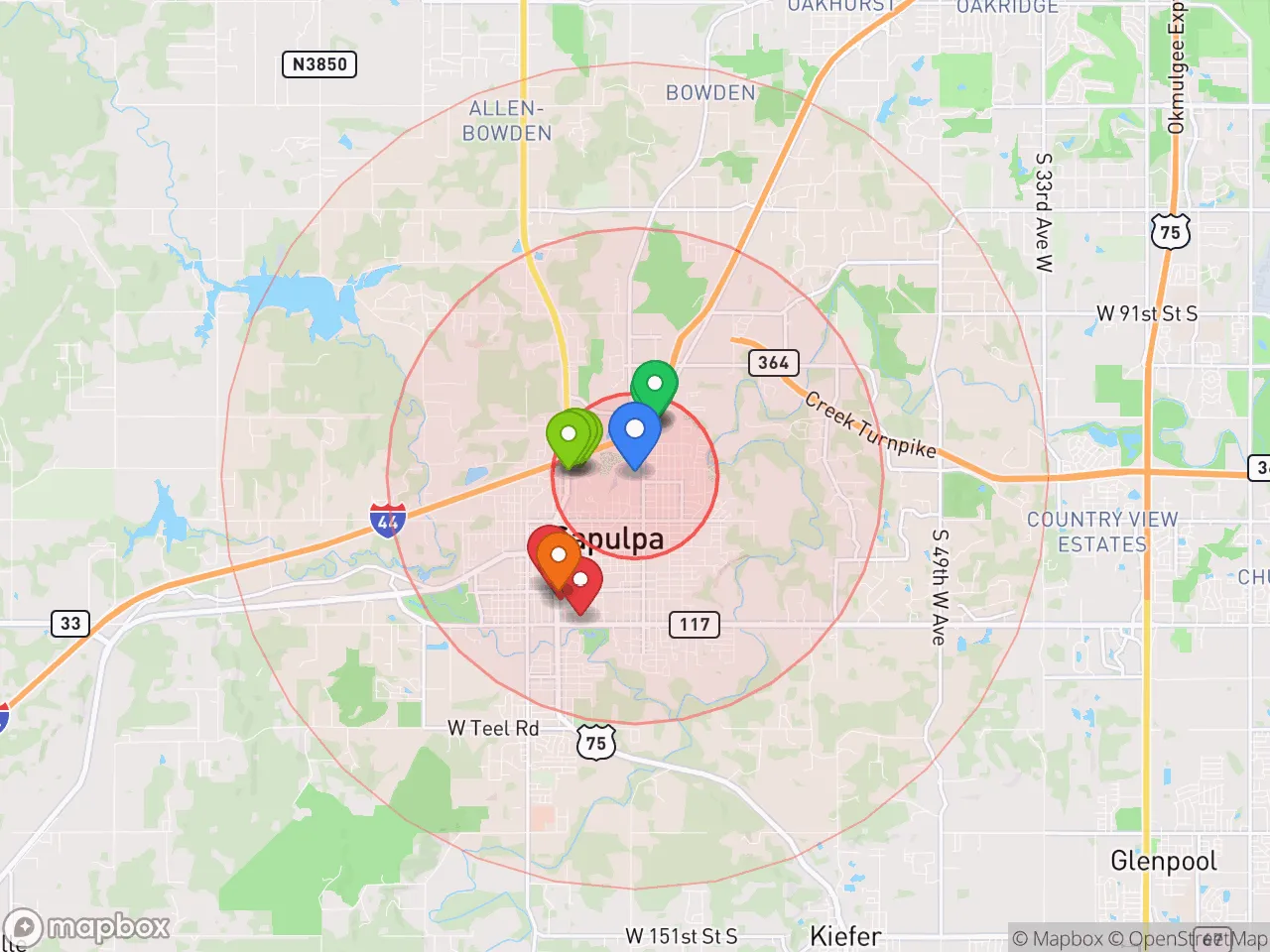 Hood Index scan area