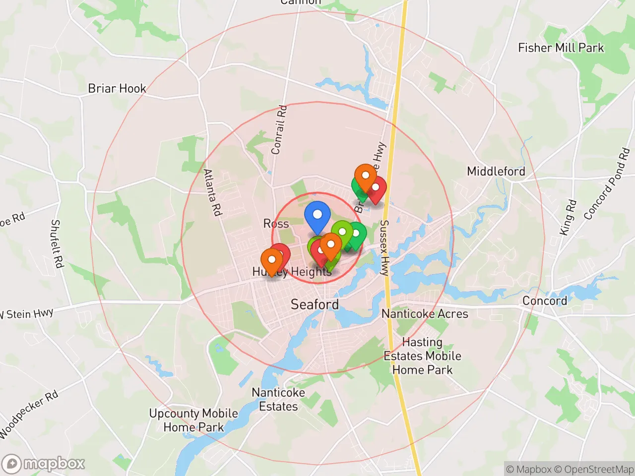 Hood Index scan area