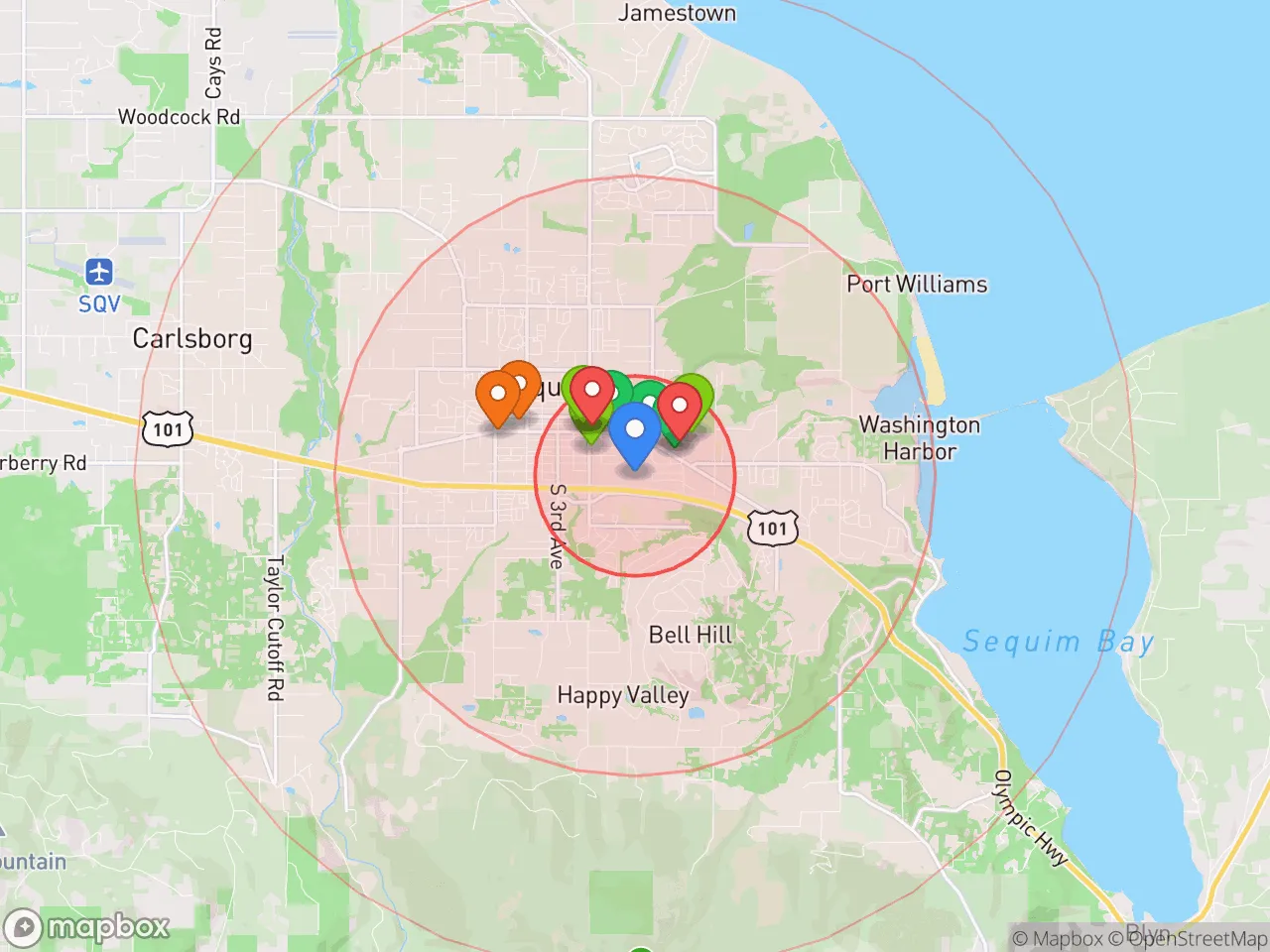 Hood Index scan area