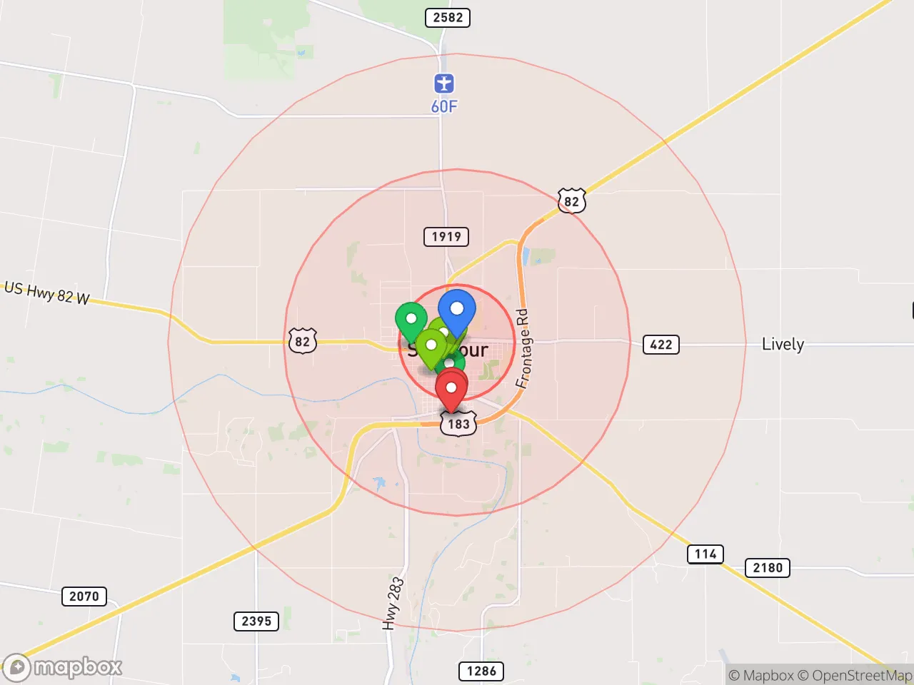 Hood Index scan area