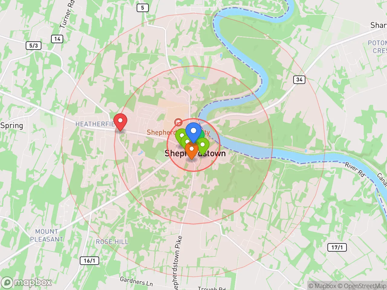 Hood Index scan area