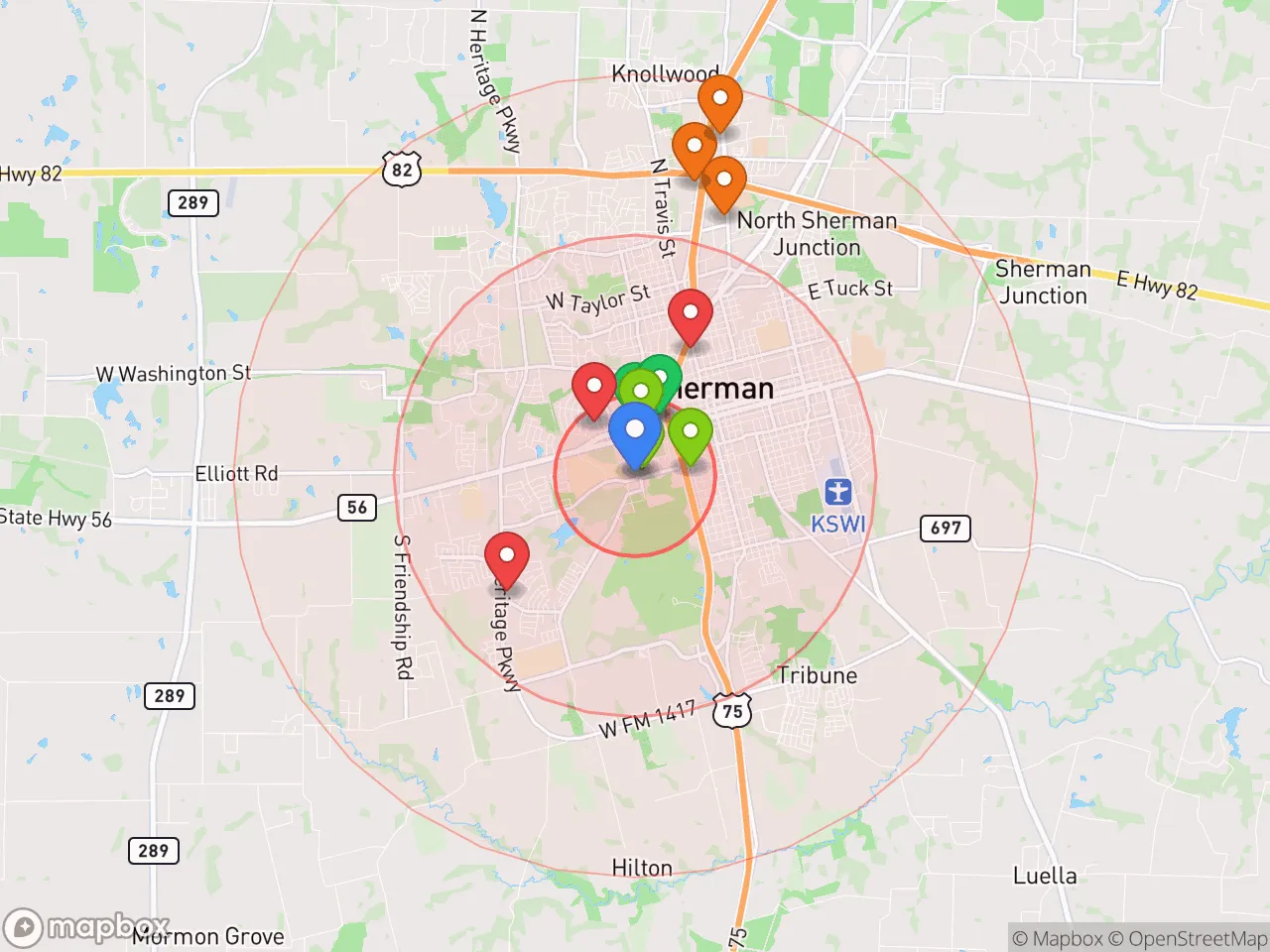 Hood Index scan area