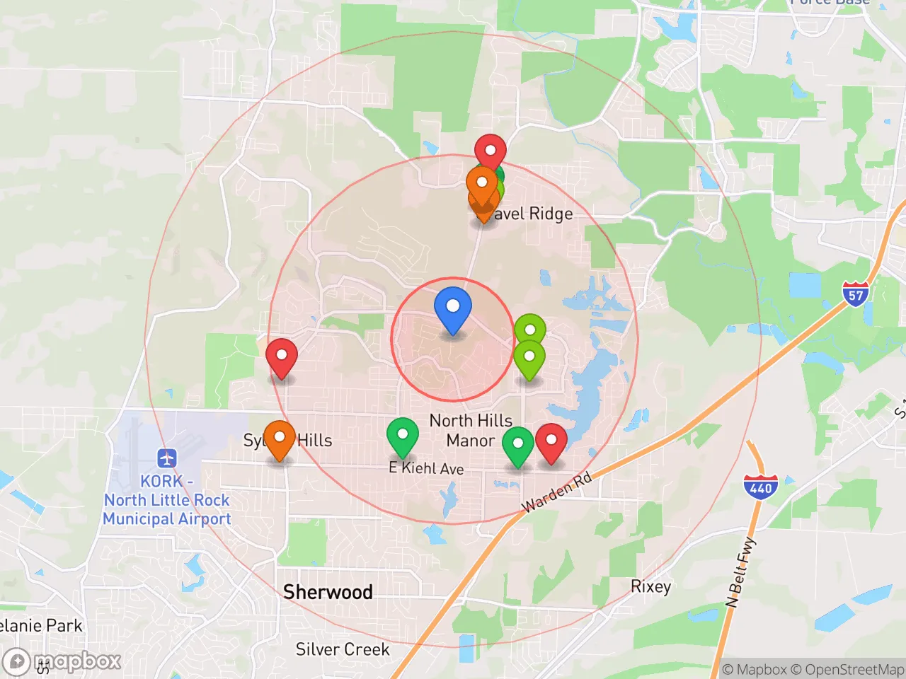 Hood Index scan area