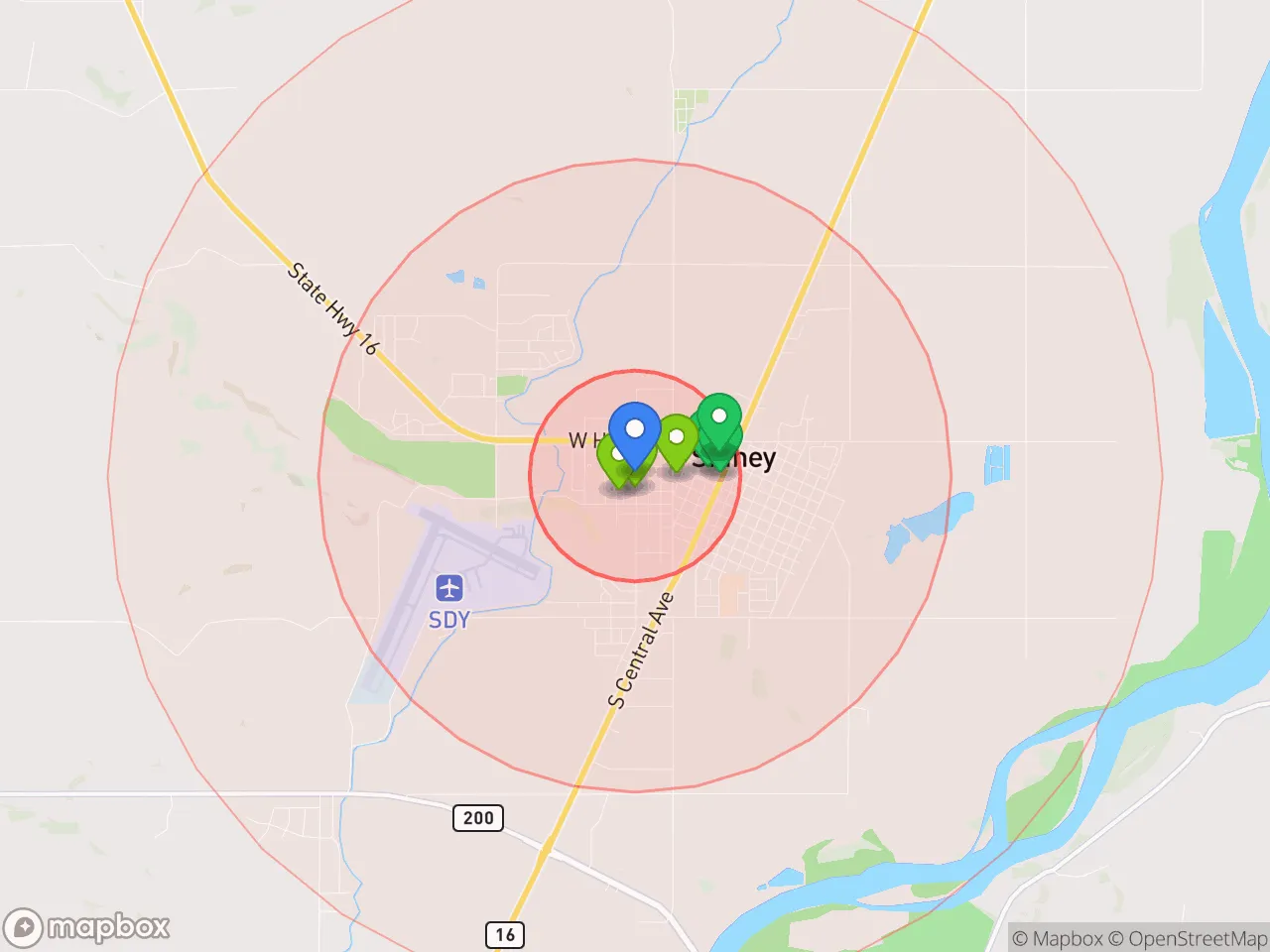 Hood Index scan area