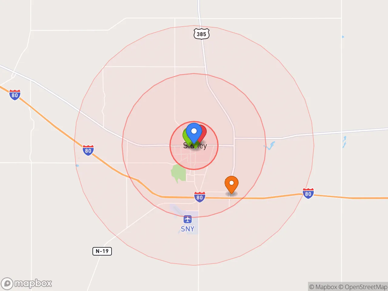 Hood Index scan area