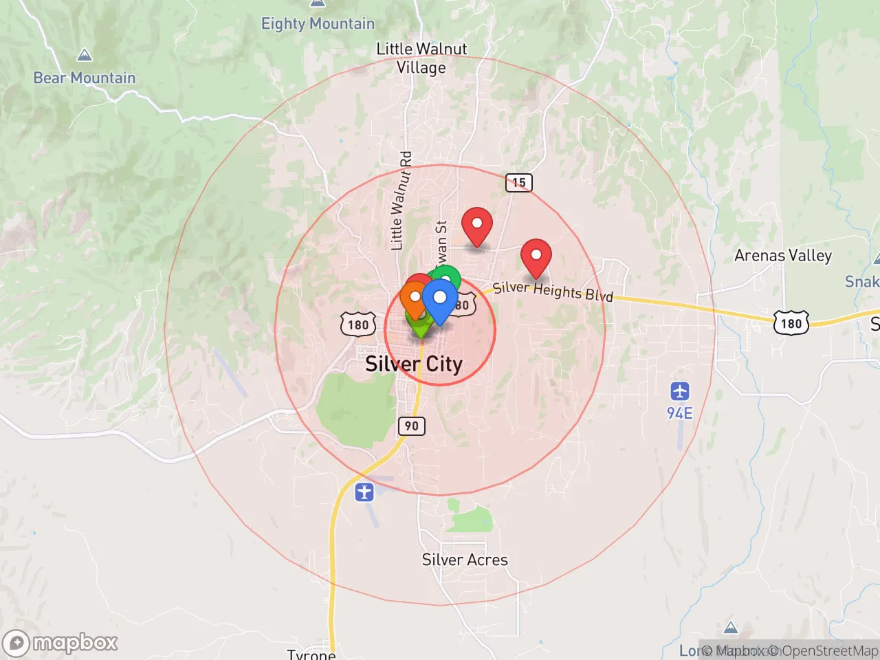 Hood Index scan area