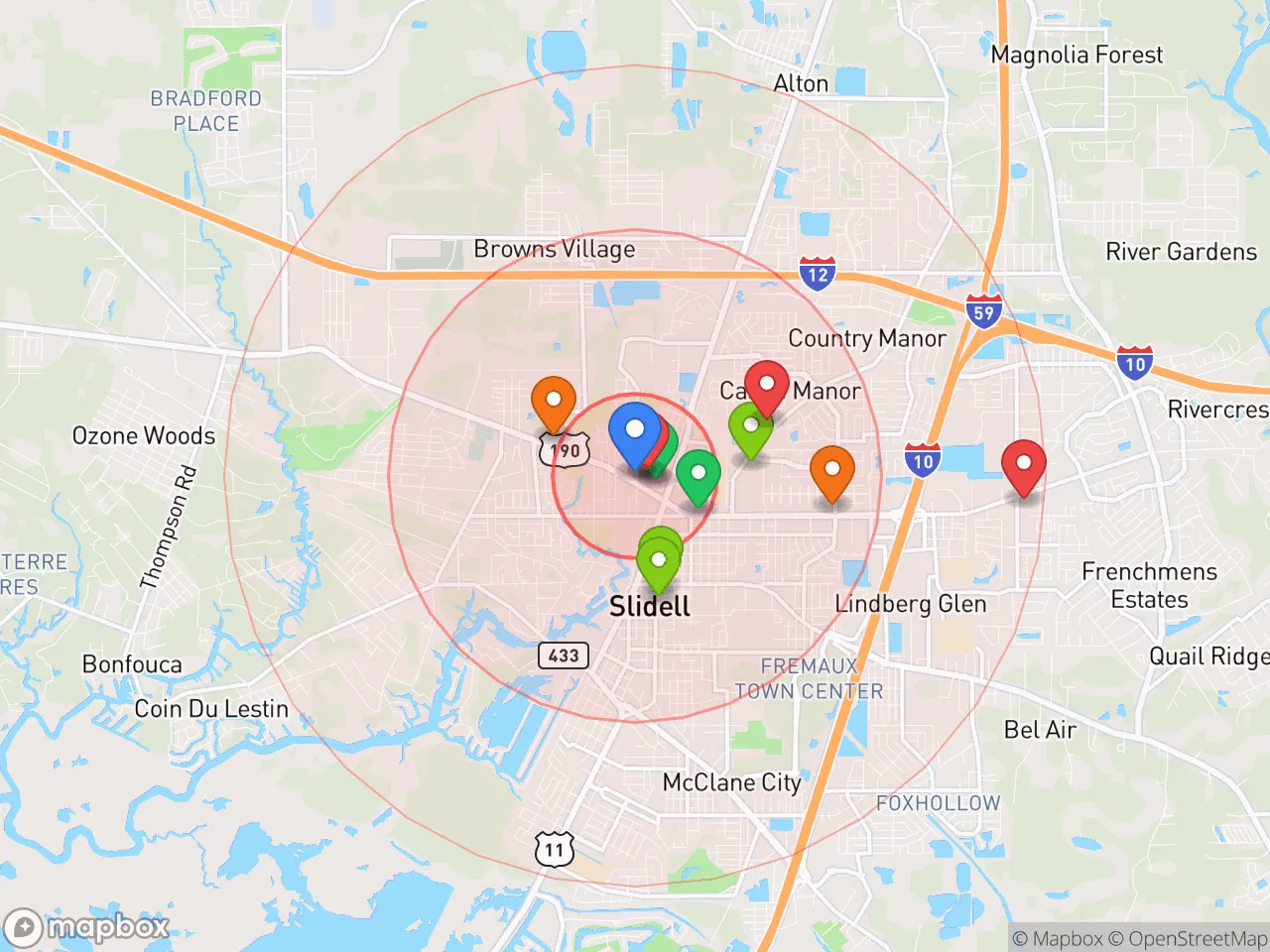 Hood Index scan area