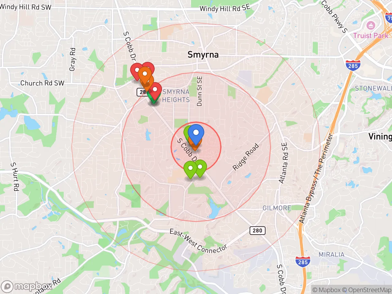 Hood Index scan area