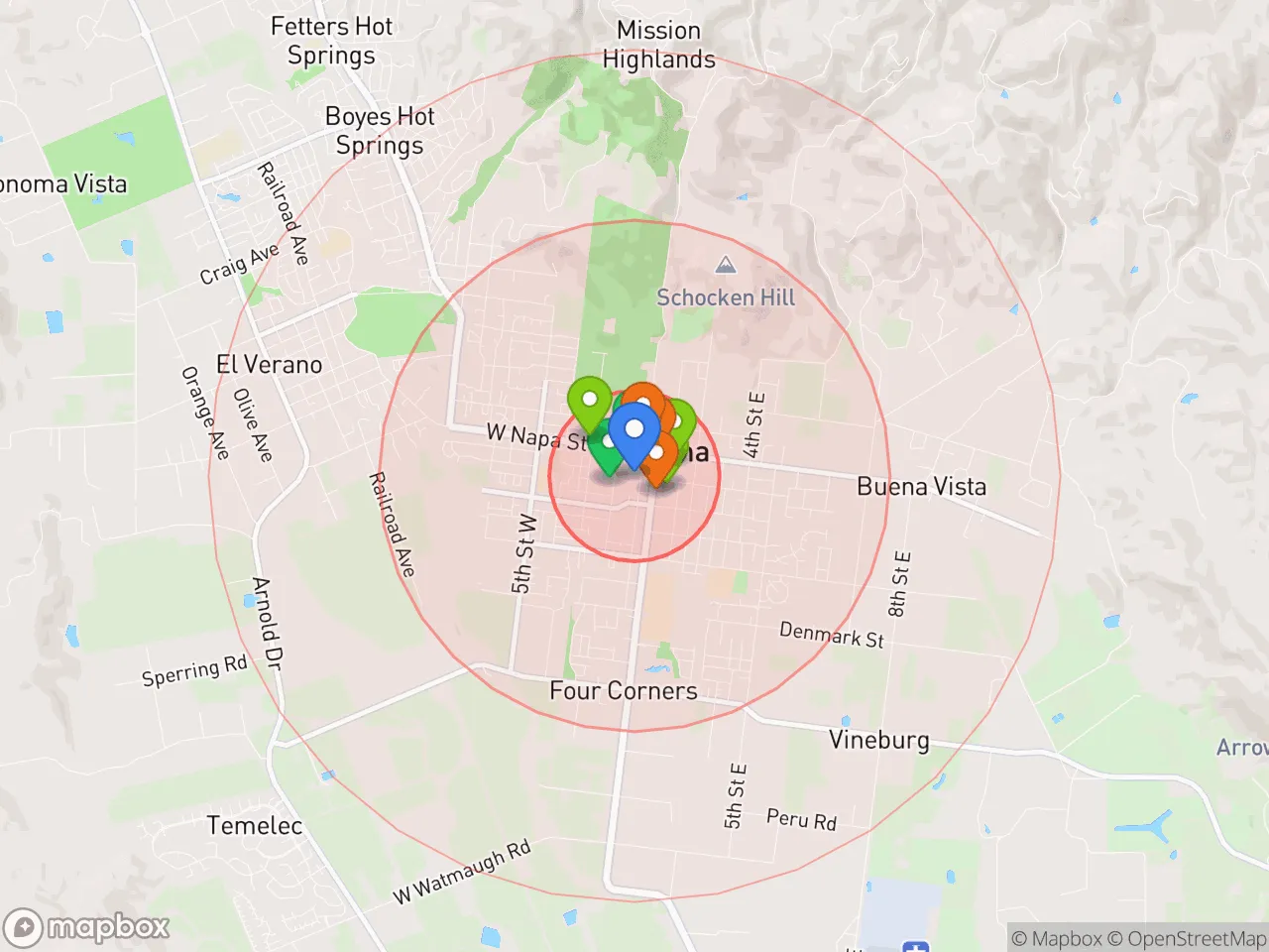 Hood Index scan area