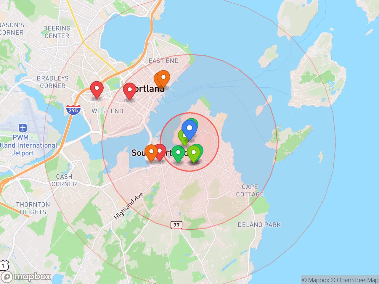 Hood Index scan area