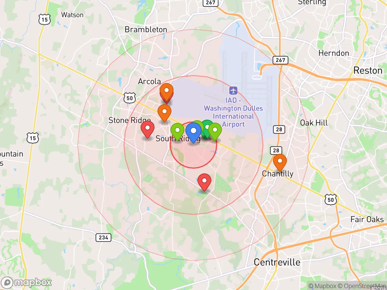 Hood Index scan area