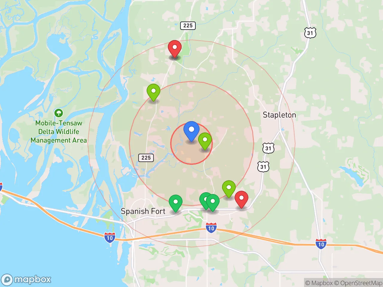 Hood Index scan area