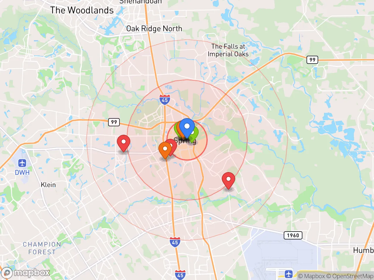 Hood Index scan area
