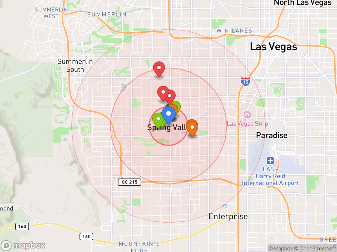 Hood Index scan area