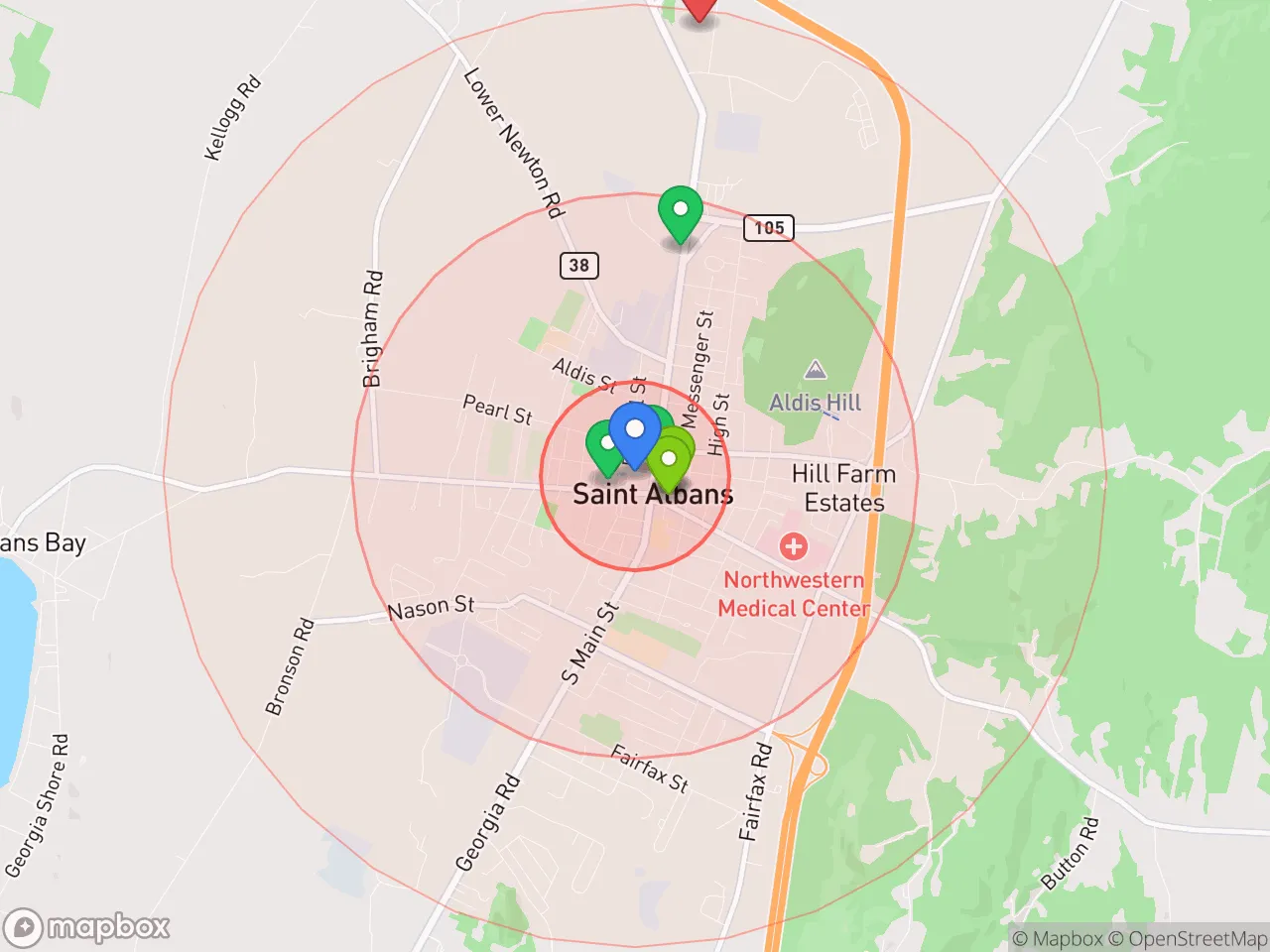 Hood Index scan area