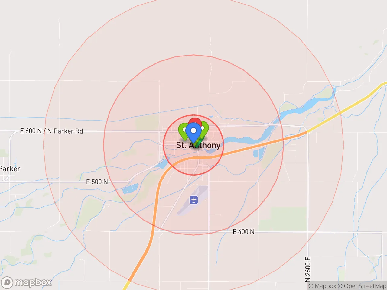 Hood Index scan area