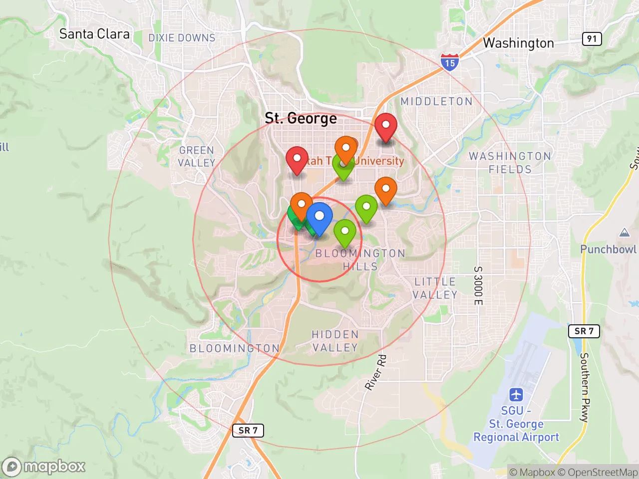 Hood Index scan area