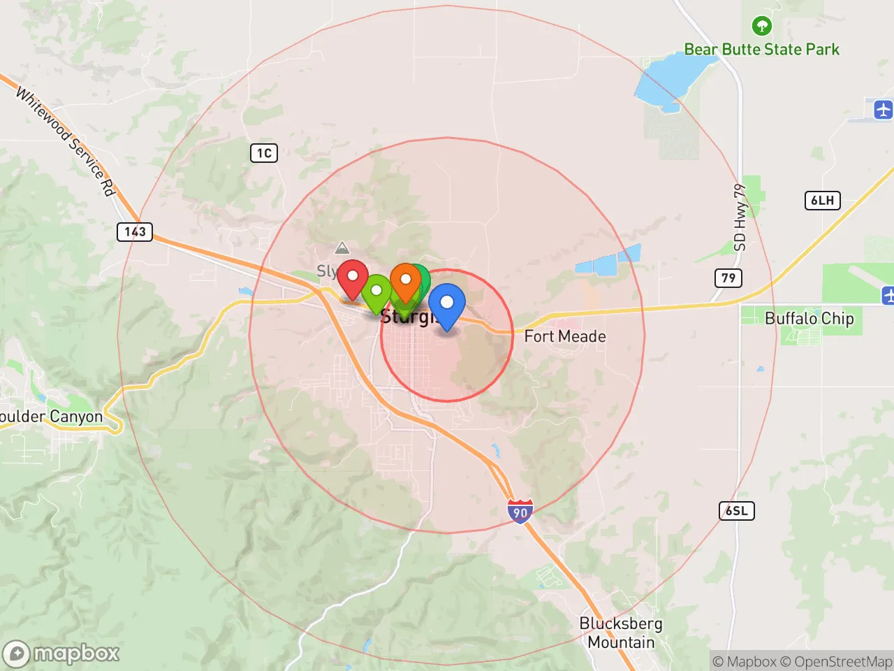 Hood Index scan area
