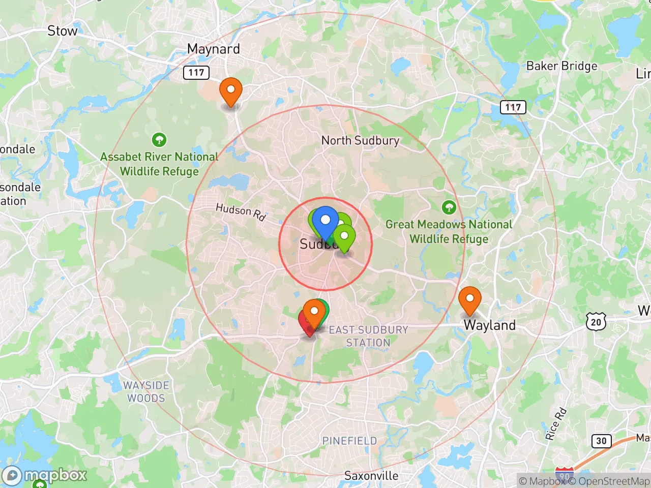 Hood Index scan area