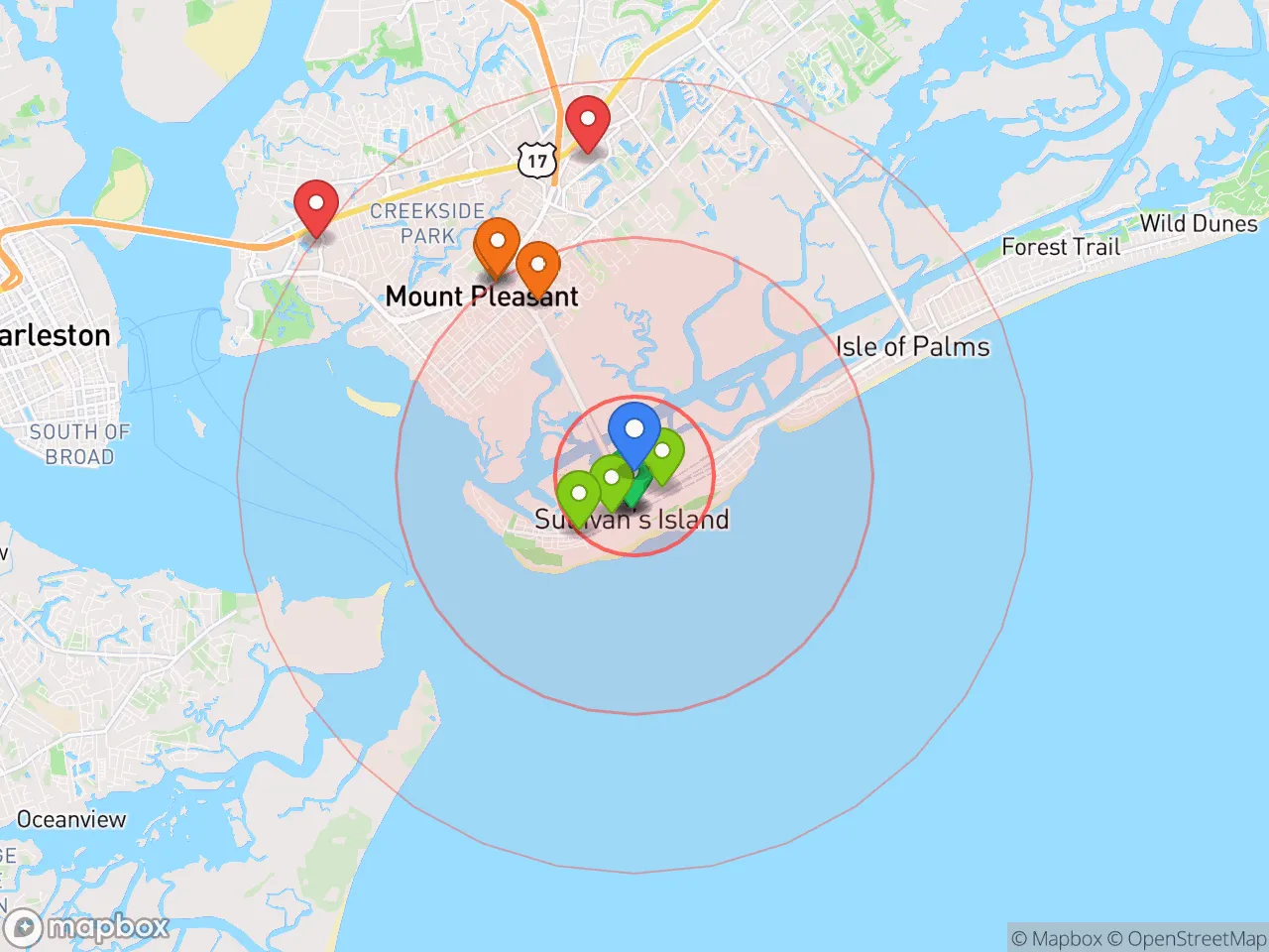 Hood Index scan area