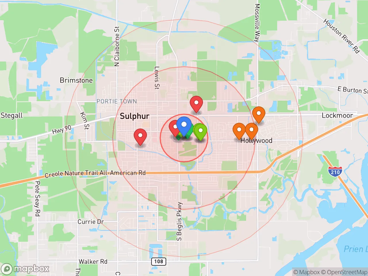 Hood Index scan area