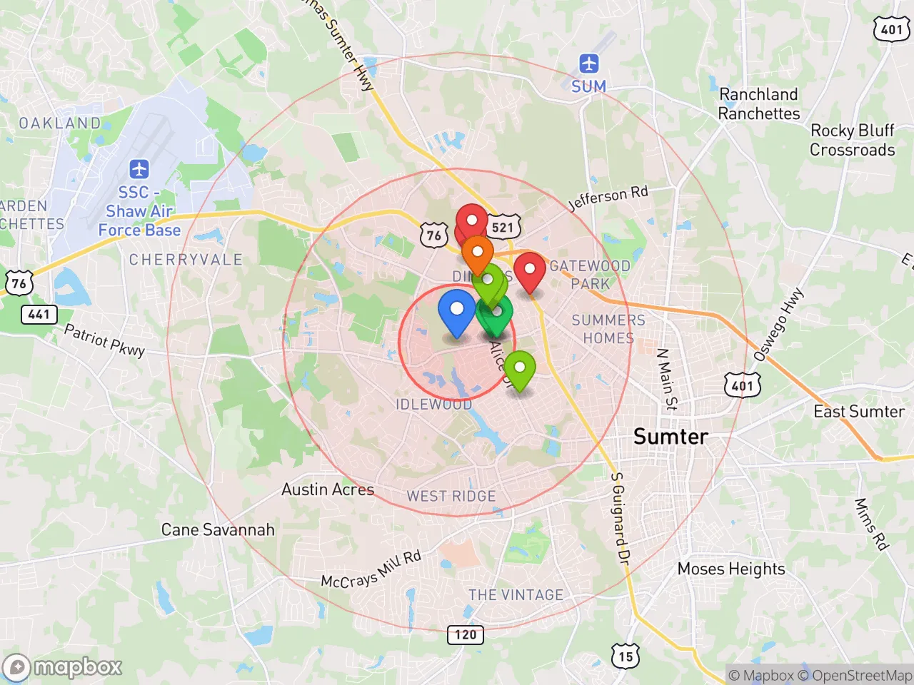 Hood Index scan area