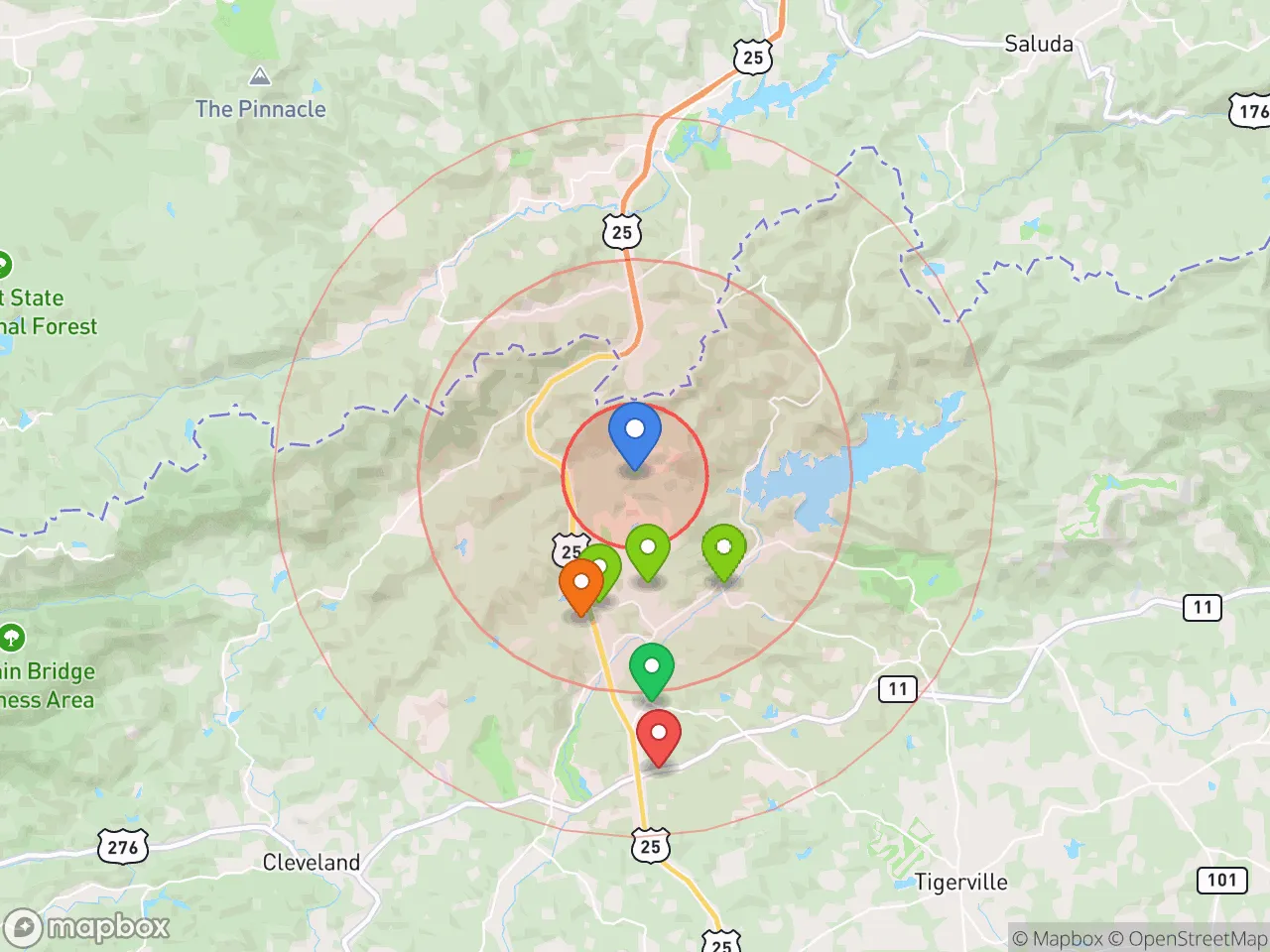 Hood Index scan area