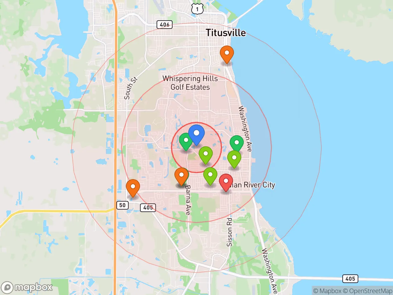Hood Index scan area