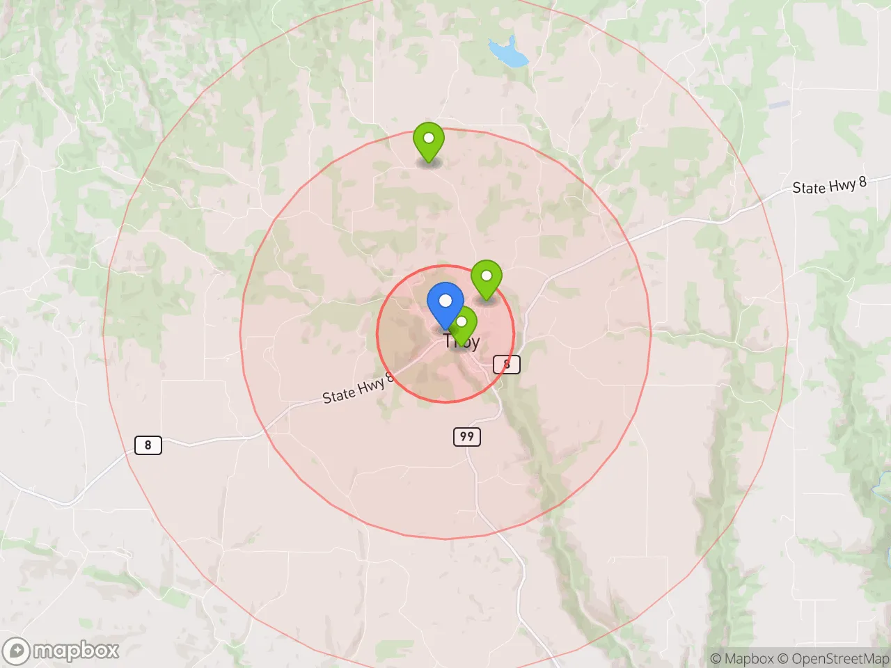 Hood Index scan area