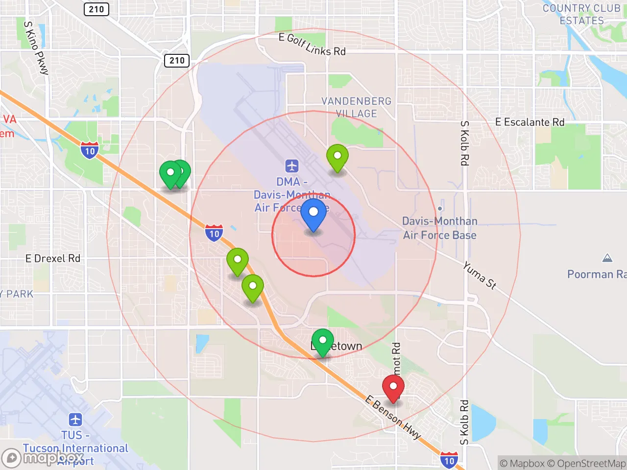 Hood Index scan area