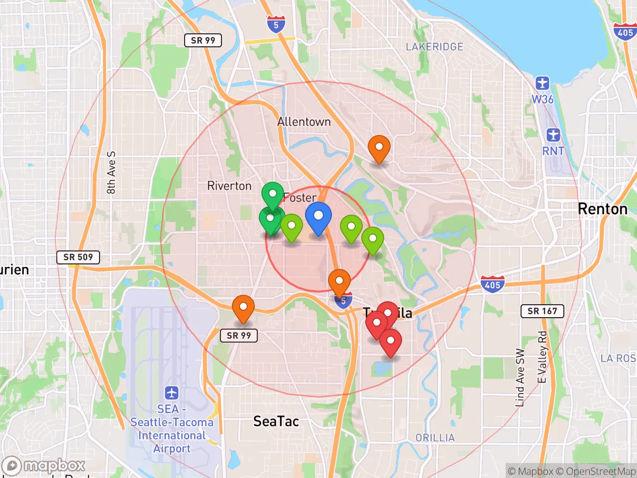 Hood Index scan area