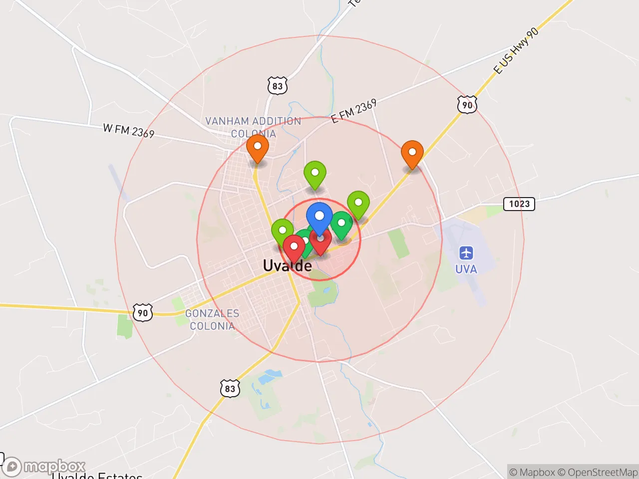 Hood Index scan area