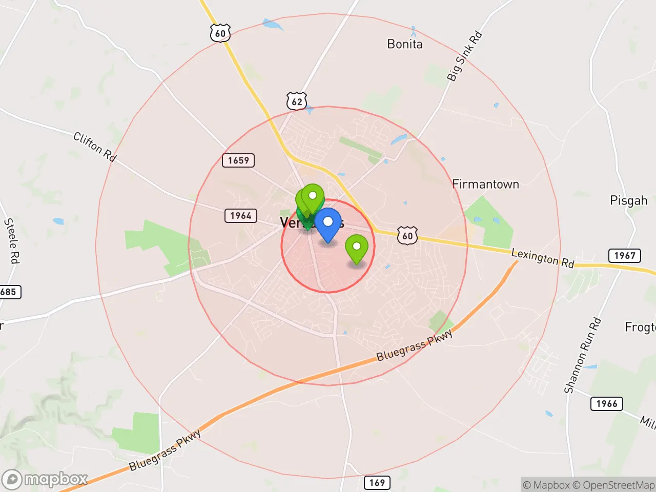 Hood Index scan area