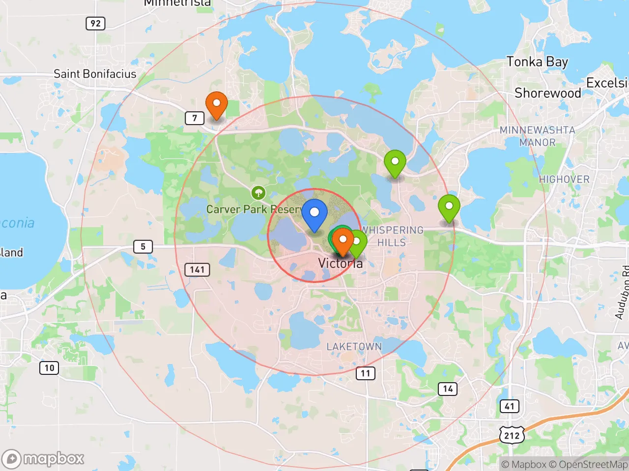 Hood Index scan area