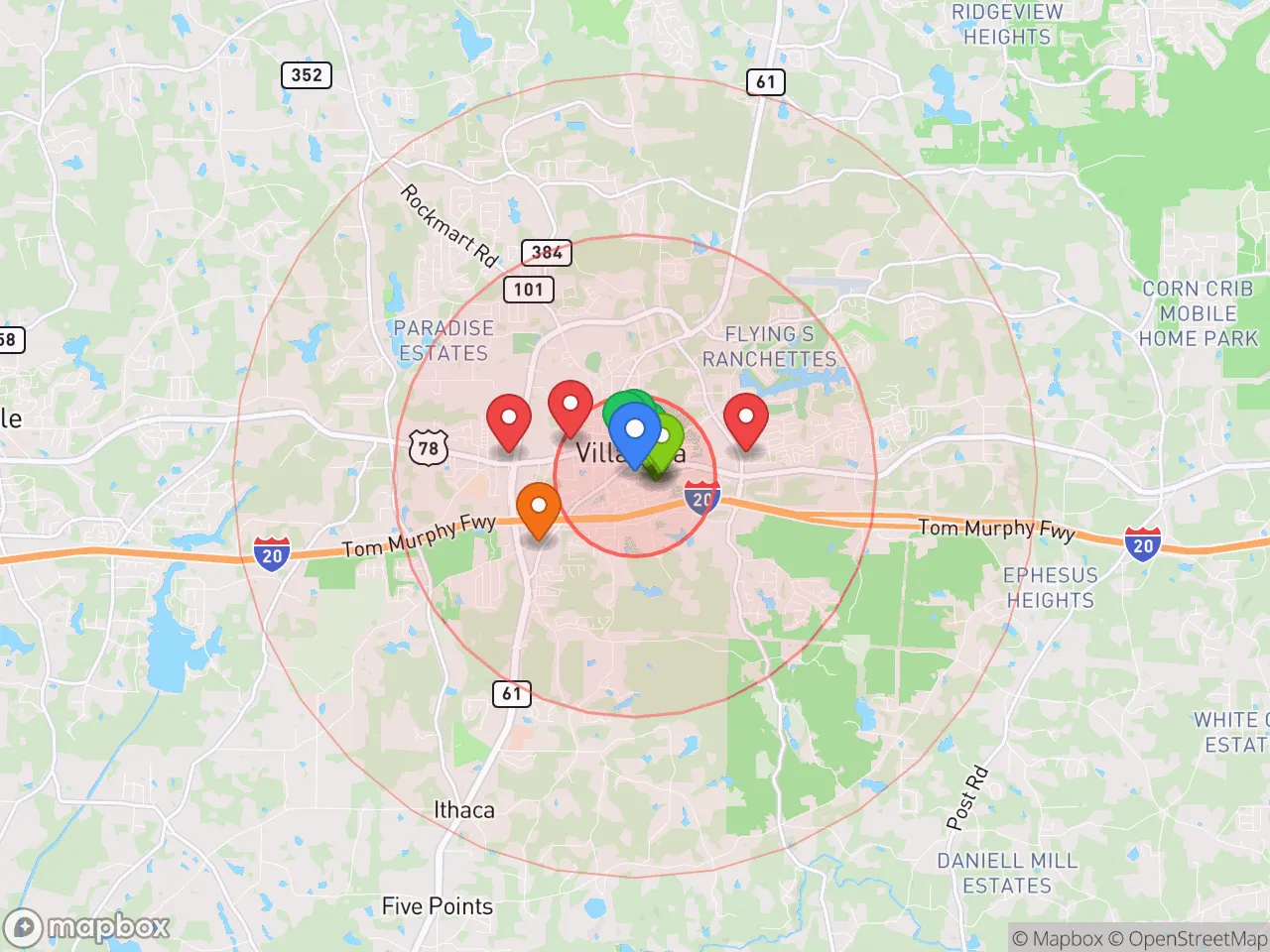 Hood Index scan area