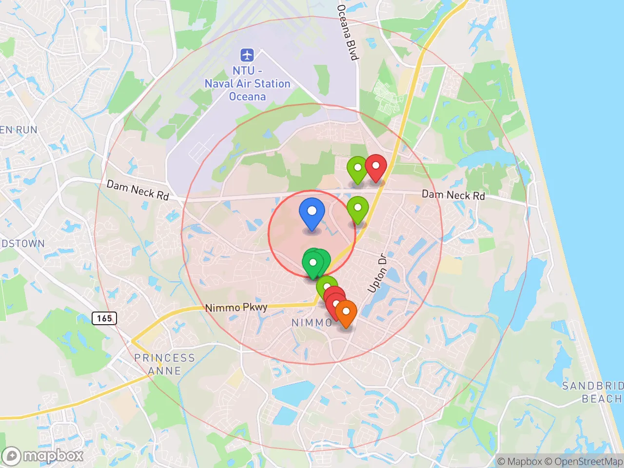 Hood Index scan area
