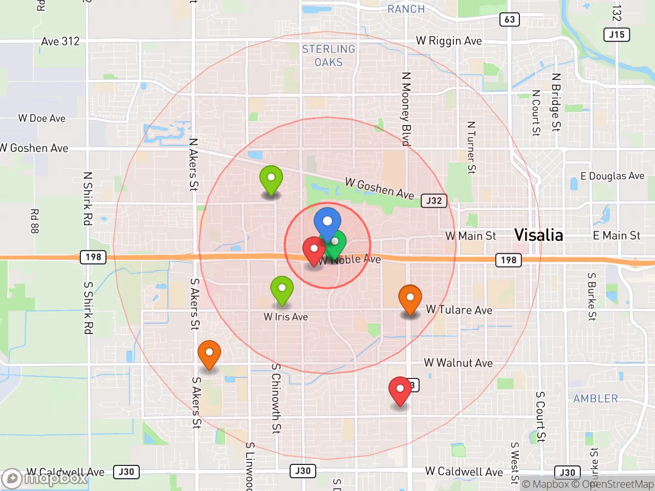 Hood Index scan area