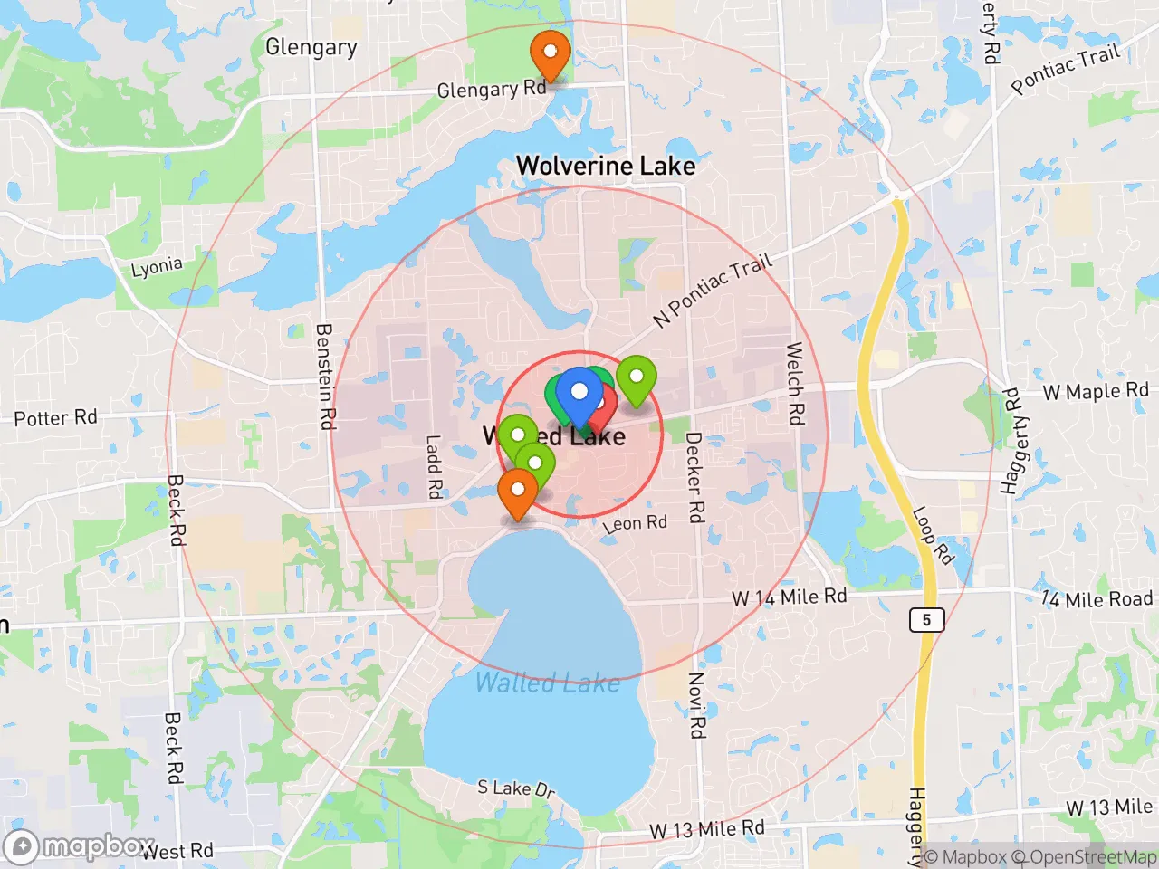 Hood Index scan area