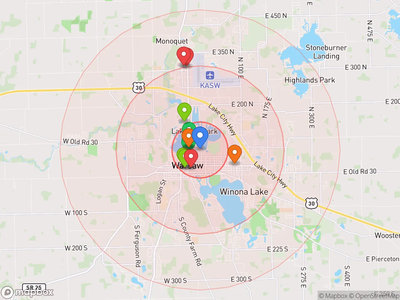 Hood Index scan area