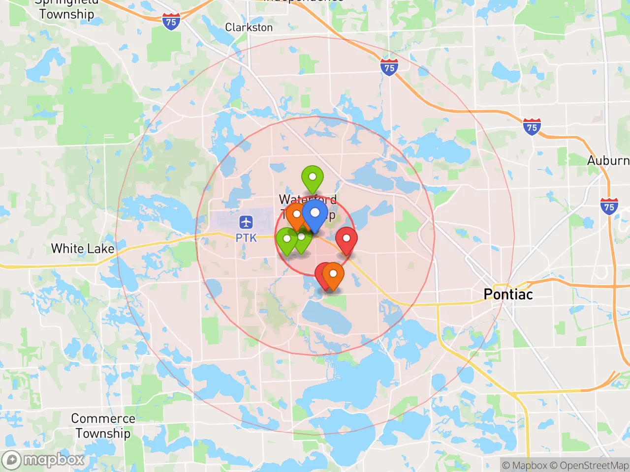 Hood Index scan area