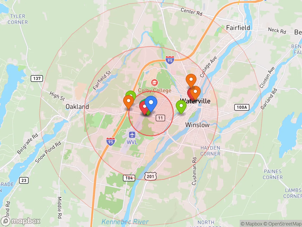 Hood Index scan area