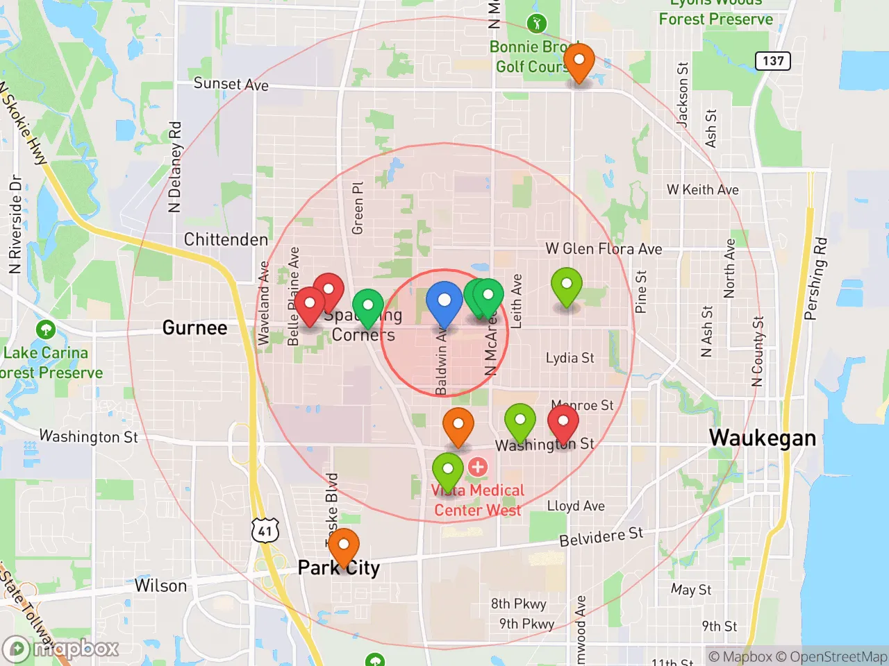 Hood Index scan area