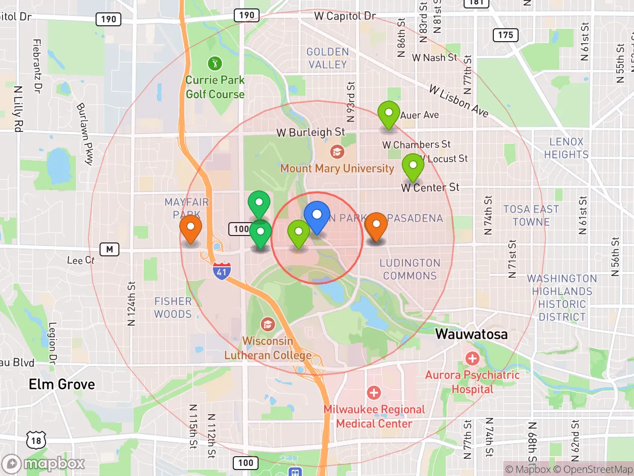 Hood Index scan area