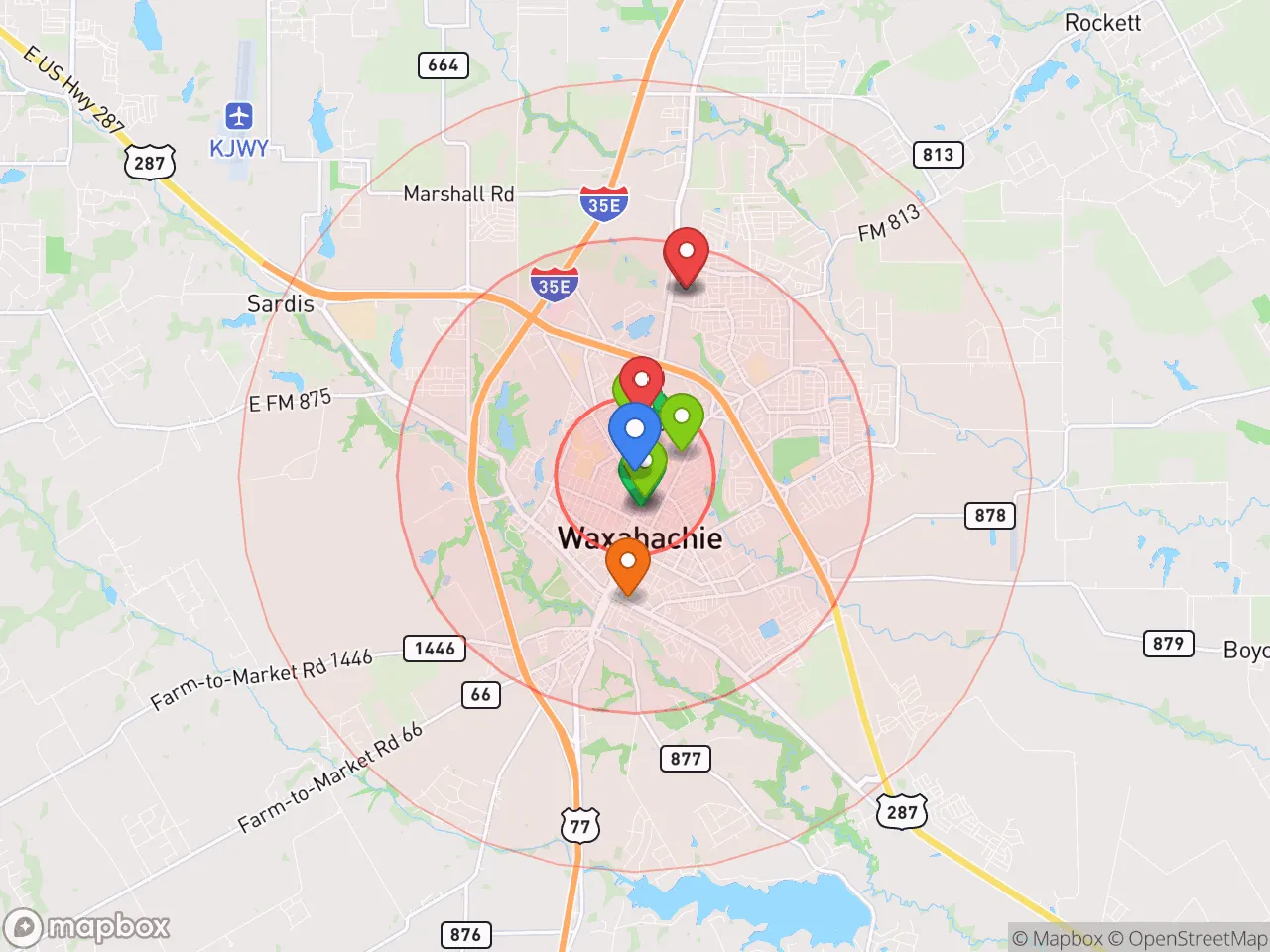 Hood Index scan area