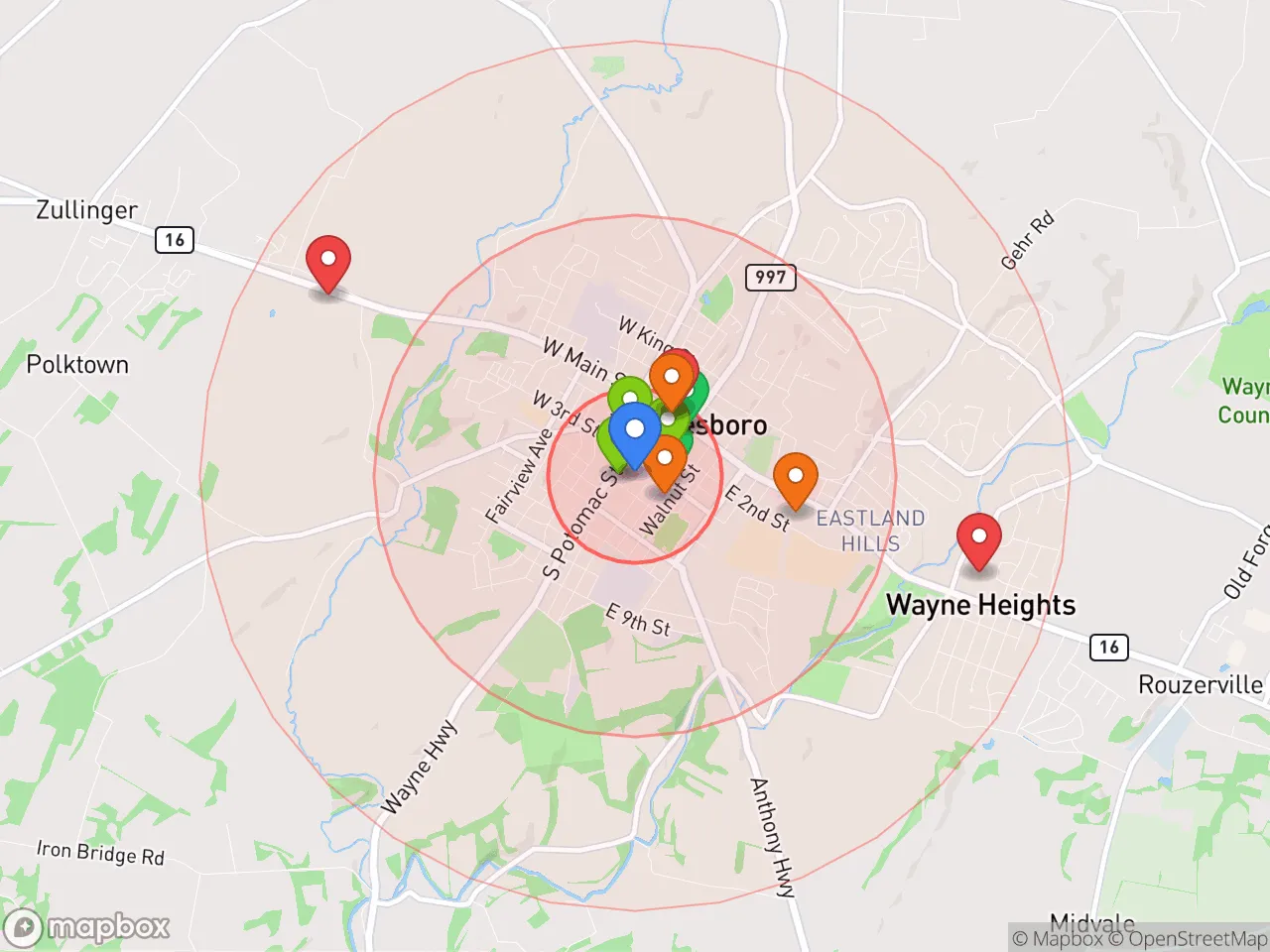 Hood Index scan area