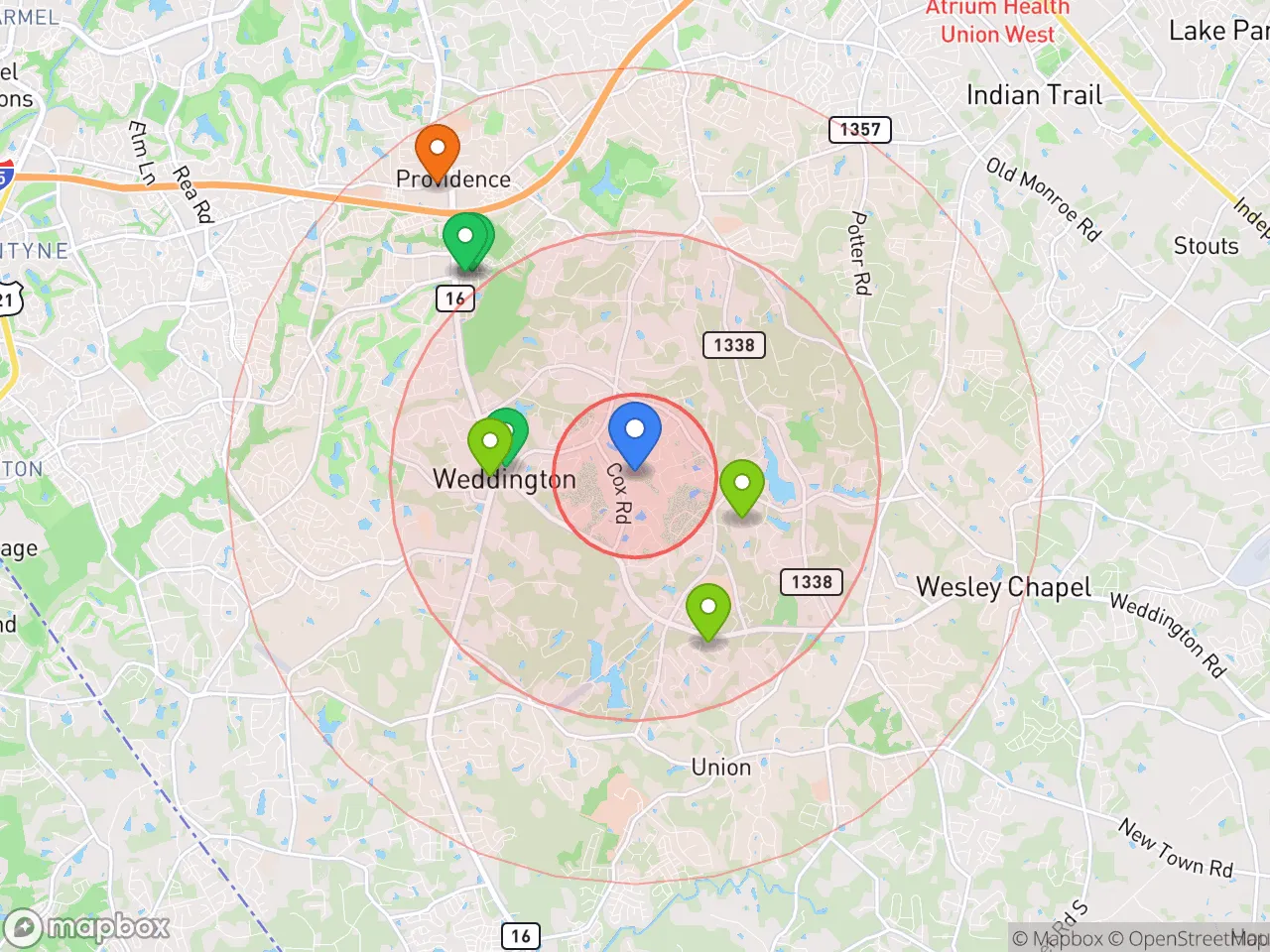 Hood Index scan area